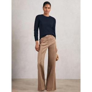 REISS Anya Wool-Blend Open-Stitch Jumper